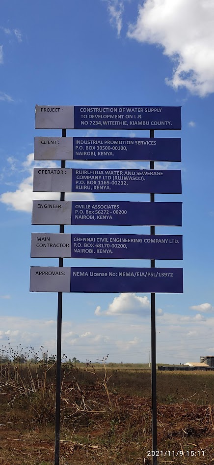 Water and Sewer Engineering For IPS, Juja